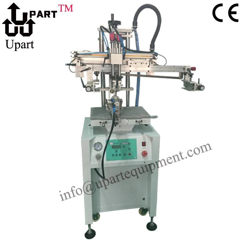Semi Auto Plana e Redonda Máquina De Impressão De Tela De Seda, Impressoras De Tela Plana/Cilindro Fabricação - Image 1