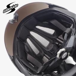 Capacete Wildside de corrida de bicicleta com óculos para adultos, capacete contra relógio, capacete ultraleve de ciclismo MTB em estrada, EPS no molde - Image 5