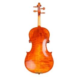 Anjo oito-violino profissional, 4/4, listras naturais, bordo, mestre, artesanato, violino instrumentos de corda com caso de arco - Image 3