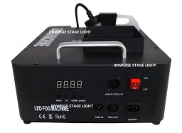 Frete grátis led 24x3w rgb 3in1 máquina de fumaça para palco concerto natal com dmx 9 canais nevoeiro estágio efeitos especiais - Image 4