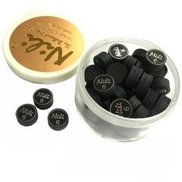 Ponta de taco de bilhar nili preto com 6 camadas, acessório para bilhar, frete grátis, 4 segundos originais - Image 1