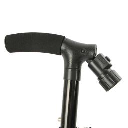 Folding T-Handle Trekking Poles, Bastão de Luz LED, Iluminado, Velho Caminhadas, Bengala para Idosos, Bastones, 1 Pc - Image 3