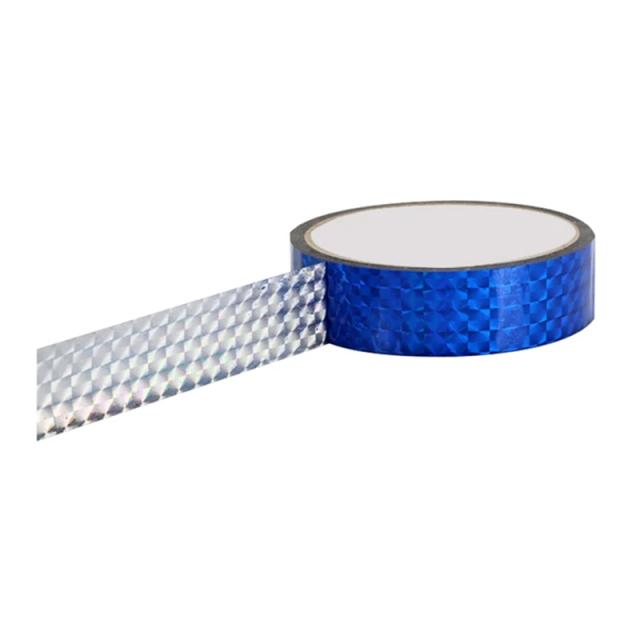Decoração Holográfica para Ginástica Rítmica: Conjunto de 2 Peças com 30m de Fita RG para Argola Prismática com Glitter Artístico