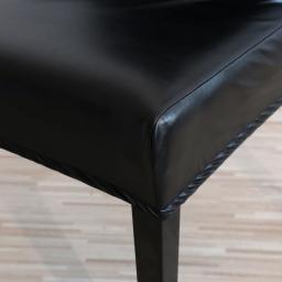 PU Tecido Cadeira Capa para Sala de Jantar, Tudo Incluído, Impermeável, Elástico, À Prova de Poeira, Escritório, Hotel, Animais - Image 4