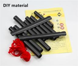 Panflauta de Plástico ABS infantil, Panflauta DIY, Música Pan Flauta, Panpipes Instrumentos Musicais para Crianças e Estudantes, 8 PCs - Image 4