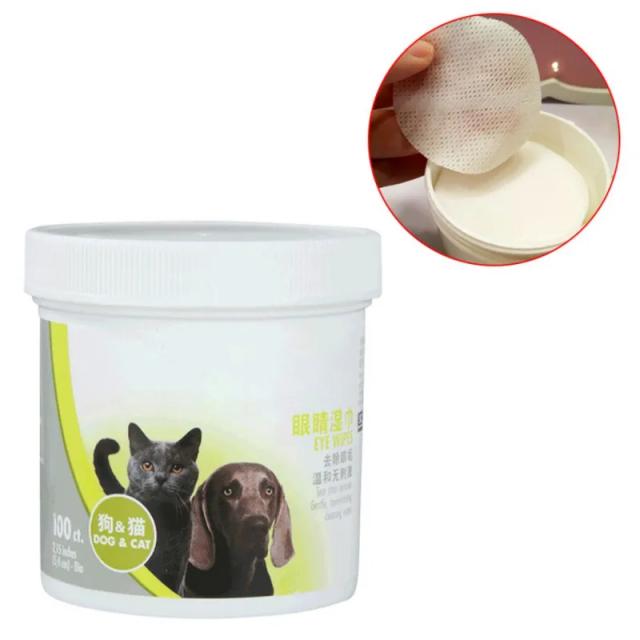 Guia Completo de 100 Animais de Estimação: Cães e Gatos com Lenços Umedecidos para Limpeza e Remoção Suave de Manchas