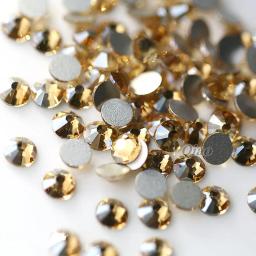 Gsha ab/dourado com cola adesiva para parte traseira lisa qiao, decorações com pedras preciosas, novas cores - Image 6