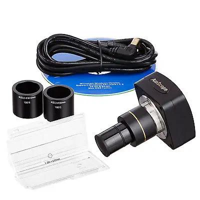 AmScope MU900-CK Câmera Digital 9MP USB com Kit de Calibração