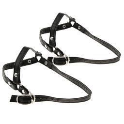 1 par de tiras de sapato destacáveis e antisolto, acessórios com fivelas para sapatos soltos de salto alto, calçados planos - Image 3