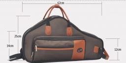 Estojo portátil de alta qualidade, bolsa macia para saxofone, instrumento, sax, estojo acolchoado, capa durável, gig ajustável - Image 2