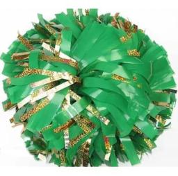 Cheerleader Pompons com Laser Wire, Seja brilho e ouro, 6 "Sports Pompons Suprimentos, cor pode livre combinação, 10pcs - Image 4