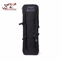 Estojo tático duplo para rifle de ar, 85cm, militar, capa de paintball, bolsa de ombro único, cs, airsoft, espingarda, bolsa de transporte - Image 6