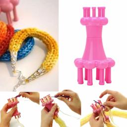 Ferramenta de costura topper de plástico, tricô, carretel de tricô, agulha, lenços, correias, artesanato, máquina de costura, acessórios - Image 1