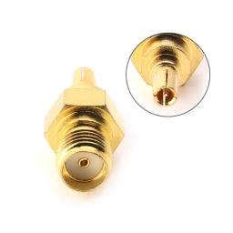 Crc9 plugue macho para sma fêmea, adaptador de conversor coaxial de conector rf - Image 1