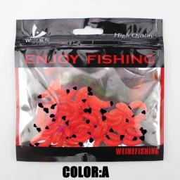 Isca de pesca de mão macia, mão de cheiro quente, carpa isca, pão biônico, larvas, truta, 2,4 cm, 50pcs - Image 4