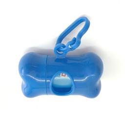 Saco de lixo para animais de estimação, suprimentos para limpar cocô de cachorro, saco de lixo em forma de osso, dispensador, caixa de armazenamento, diversas cores - Image 6
