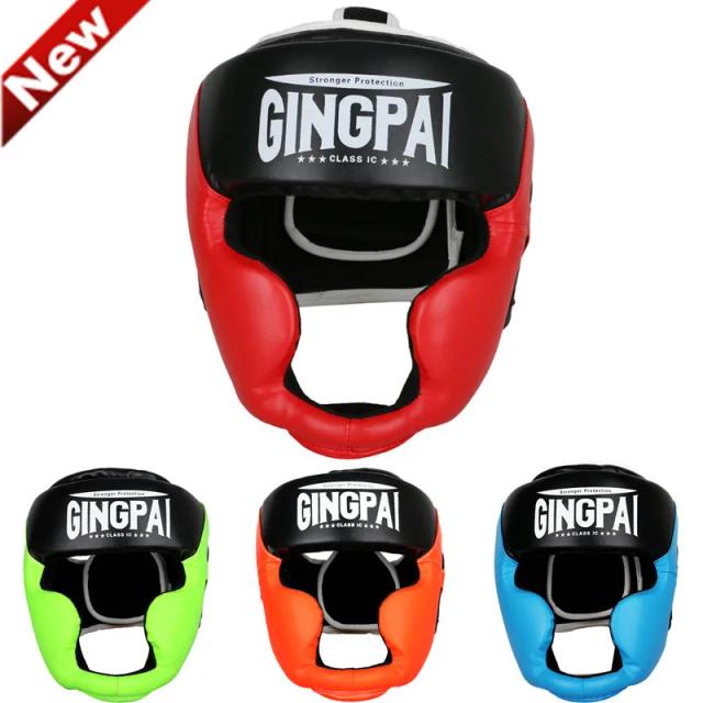 Capacete de Boxe Vermelho de Alta Qualidade para Adultos e Crianças - Ideal para Treinamento e Muay Thai