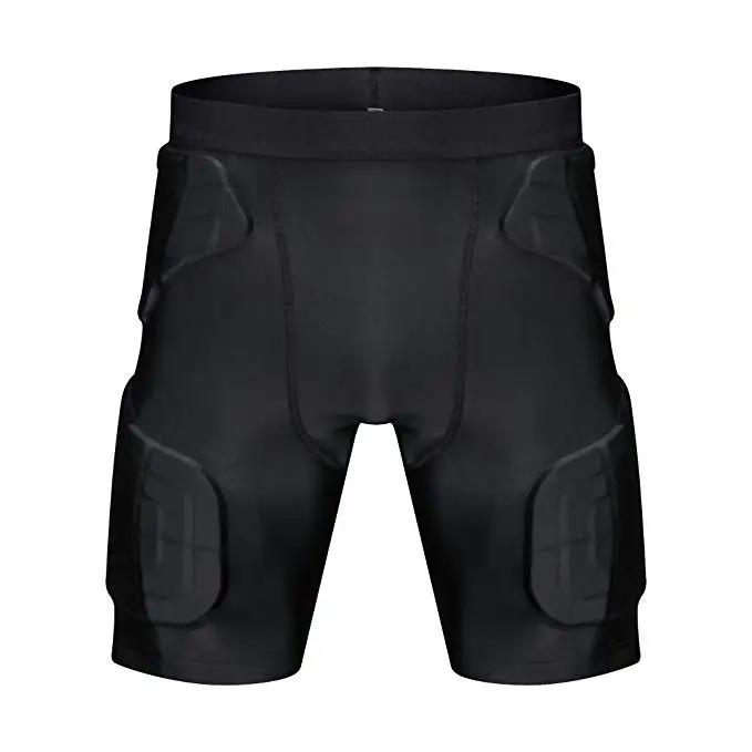Undershort de compressão acolchoado para homens, Proteção Undershort, Melhor para basquete, Futebol, Hóquei, Ciclismo, Patinação no gelo, Contato Esportes - Image 1