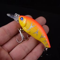 Iscas para pesca artificial, iscas com olhos 3d, equipamento de pesca artificial, iscas com olhos, 7.5cm e 8.8g, 1 peça - Image 4
