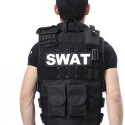 Colete tático airsoft, equipamento de proteção swat militar para treinamento de paintball, caça tática - Image 3