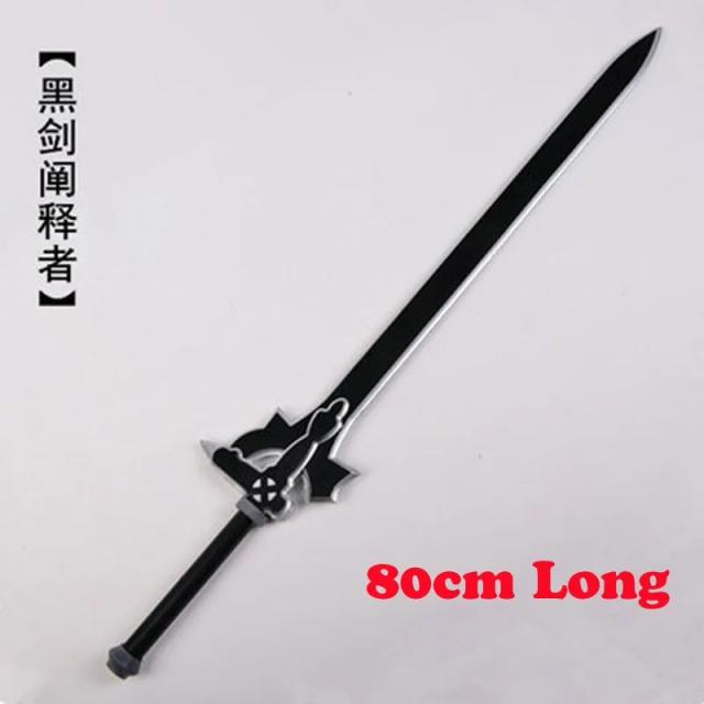 Espada Elucidator/Dark Repulser 80cm Espuma PU Cosplay