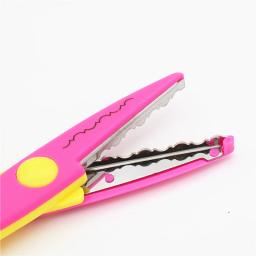Tesoura decorativa com borda lacinho, para scrapbook artesanal infantil, cartão de arte seguro - Image 2