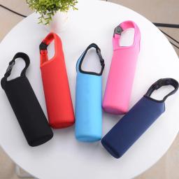 Capa de isolamento térmico para garrafa de água, esportiva profissional, portátil, com fivela de pressão, 500ml - Image 2