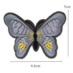 13 pçs bordado borboleta remendos costurar ferro no bordado borboletas emblemas para saco jeans chapéu t camisa diy apliques artesanato - Image 2