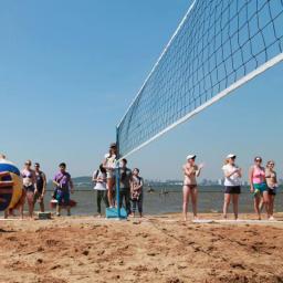 Rede de voleibol estilo universal, rede de 9.5x1m de polietileno para voleibol e praia - Image 2