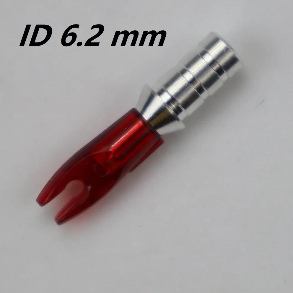 Seta + pino de alumínio para tiro com arco, cabeça de seta, acessórios diy, 4.2mm, 6.2mm, 36pcs - Image 1