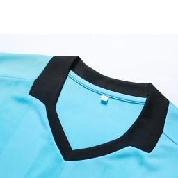Profissional Futebol Árbitro Jerseys, Árbitro Shirt Sets, Multi-color, V-neck, Futebol Juiz Uniformes, opcional - Image 5