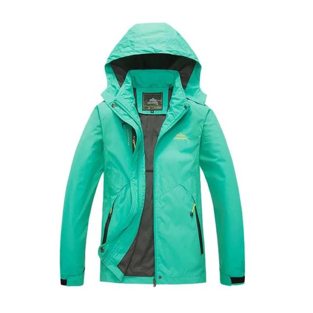 Jaqueta Impermeável Feminina para Caminhadas e Atividades ao Ar Livre: Windbreaker Ideal para Camping, Caça, Corrida e Trekking