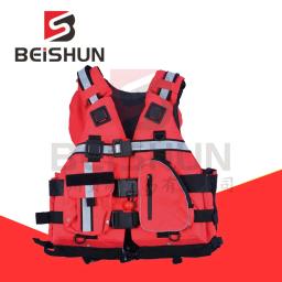 Colete salva-vidas profissional personalizado para trabalho pesado, jaqueta salva-vidas com sistema pfd de liberação rápida, colete de resgate e flutuante - Image 1