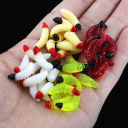 Isca de pesca de mão macia, mão de cheiro quente, carpa isca, pão biônico, larvas, truta, 2,4 cm, 50pcs - Image 1
