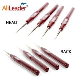 Agulha de crochê micro gancho 4 tamanhos, para fazer trança dreadlock ferramentas cabelo 0.5mm 0.6mm 0.7mm cabo suave - Image 5