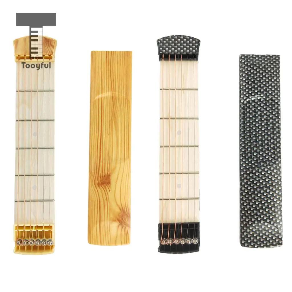 Tooyky-guitarra portátil com 6 cordas, mão direita, de bolso, viagem, mini violão para iniciantes, crianças, ferramenta de prática de música - Image 1