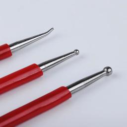 Kit de ferramentas para escultura em couro diy com 3 tamanhos - Image 3