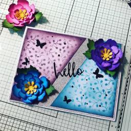 Molde de corte de metal de flor, 8 peças, molde de flores, scrapbook, papel, artesanato, faca, molde, lâmina, estêncil, cortador - Image 6
