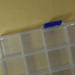 Estojo organizador de artesanato, bolsa para ferramentas de costura ajustável com 15 espaços, estojo de armazenamento de miçangas, jóias, caixa de plástico transparente - Image 4