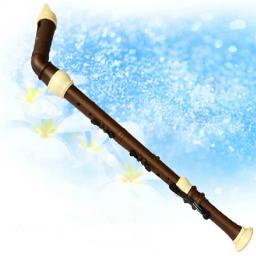 Flauta de baixo clarinete revestida de madeira grão estilo inglês chave f 8 buracos instrumentos musicais profissionais - Image 3