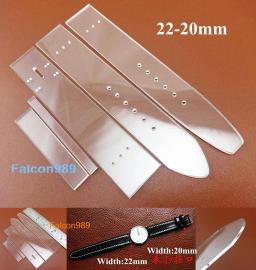 Conjuntos 3 Stencil Template Ferramenta Artesanato de Couro Banda Pulseira de Relógio Acrílico 18-24mm 3 tamanho Escultura de Costura Costura estampagem Cortador de Faca - Image 3