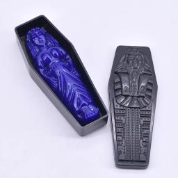 Mummy previsão de plástico egípcio mistério caixa mágica truques mágico magia close-up acessórios mostrar truque prop diversão brinquedo clássico - Image 3