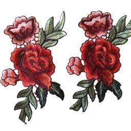 Patches para vestido de roupas de busto e costura, adesivos de tecido bordado com aplique fofo - Image 2