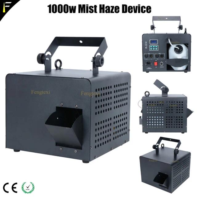 Máquina de Fumaça Especial de 1000W com Controle Remoto DMX para Efeitos Especiais em Cinema e Eventos