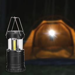 Lanterna de acampamento de led estilo clássico, portátil, cob, luz dobrável, luzes de tenda, para acampamento, caminhada ao ar livre - Image 6