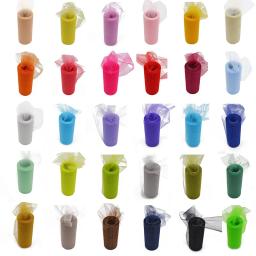 Carretel de Tule para Decoração, Malha de Organza, Vestido Tutu, Cerimônia de Casamento, Baby Shower, Birthday Party Supplies, DIY, 15cm, 25 jardas - Image 3