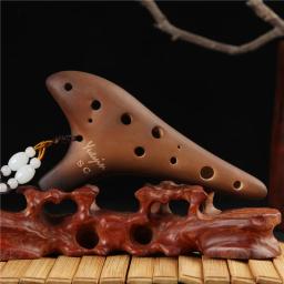 Ocarina alto & soprano c/g/f, 12 orifícios, processo de queima de fumaça, flauta de cerâmica profissional, alta qualidade - Image 3