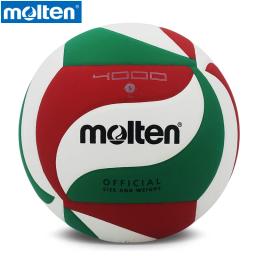 Original voleibol fundido v5M4000 Alta Qualidade Genuíno Material PU Fundido Oficial Tamanho 5 bola de voleibol волейбольный мяч - Image 1