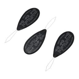 Yokoyama 5 peças preto uso em idosos agulha espalhador costura fio de ferramenta de perfuração manual guia de linha acessórios de tricô - Image 3