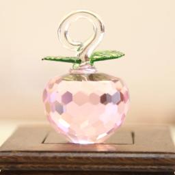 Figurinhas De Maçã De Cristal Colorido, Fruta De Vidro, Arte E Coleção De Papel, Ornamento De Mesa, Decoração Para Casa E Casamento, Presentes De Natal, 40mm, 50mm - Image 5
